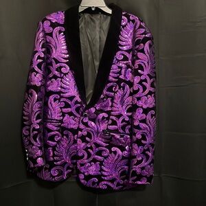 sparkly blazer jacket